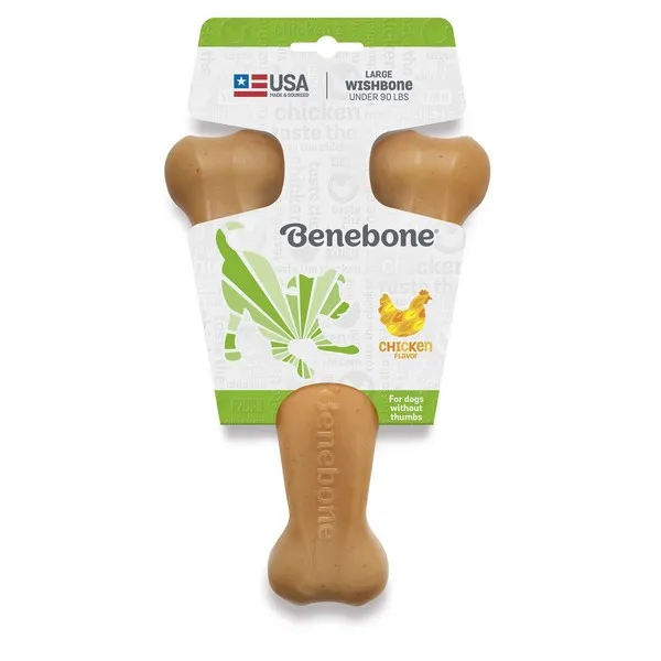 1ea Benebeone Large Chicken Wishbone - Treats
